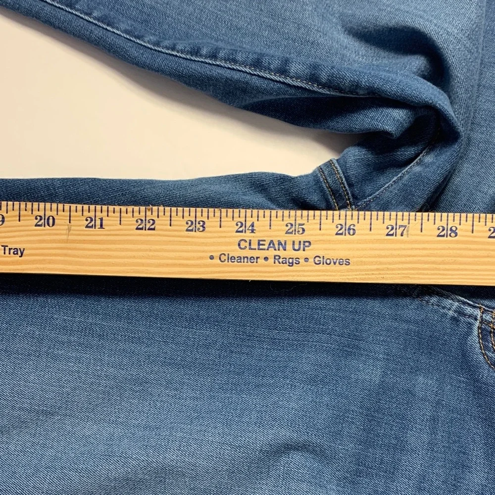 Madewell Classic Indigo Jeans stovepipe size 27